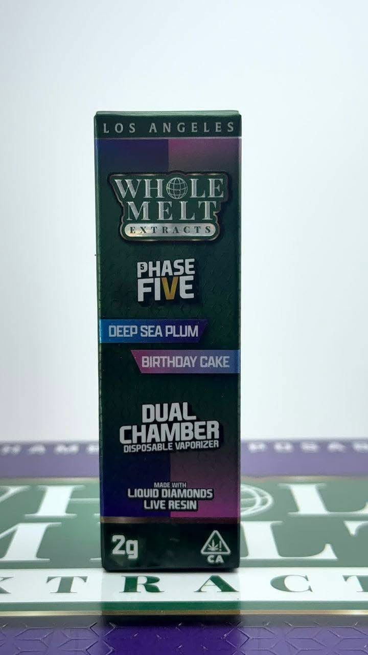Whole Melt Phase 5 Dual Chamber 2G Disposable - Image 2