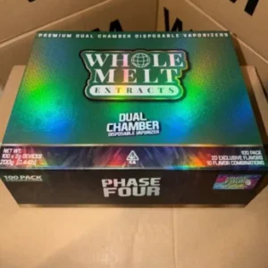 Latest Whole Melt Phase 4 Dual Chamber 2G Disposable