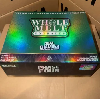 Latest Whole Melt Phase 4 Dual Chamber 2G Disposable