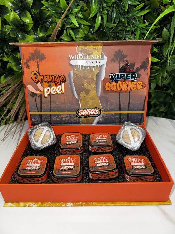 Whole Melt 50/50’s Resin Box: Orange Peel x Viper Cookies