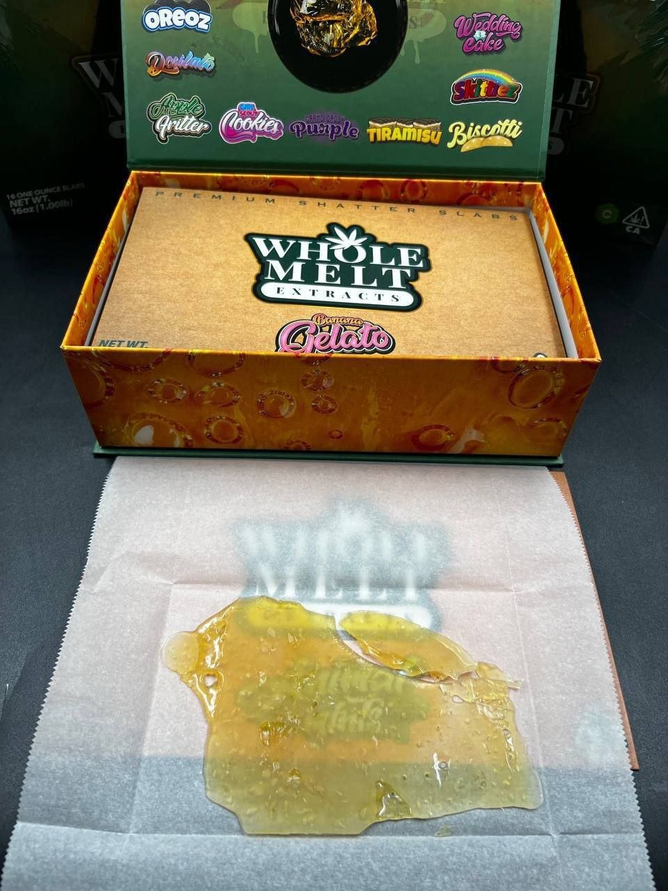 Whole Melt Banana Gelato Shatter